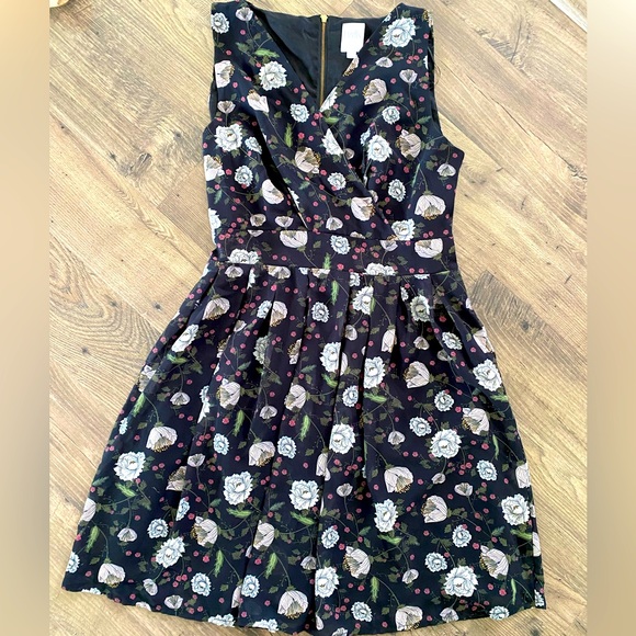 Twik floral dress A Line sleeveless - Picture 1 of 5